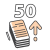 Online Notification Bundle (pack of 50)